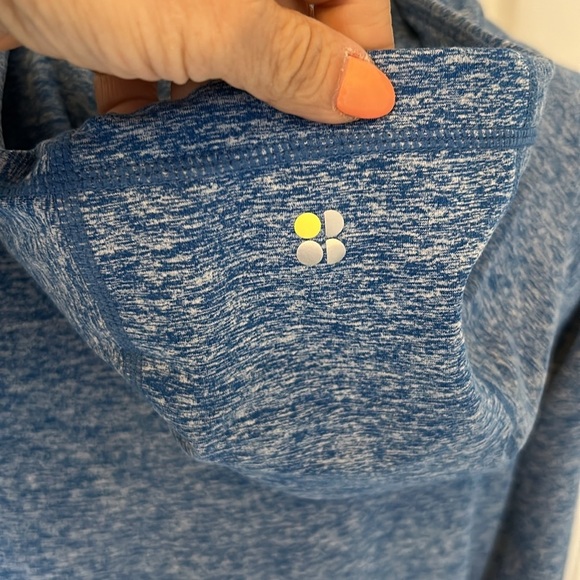 Sweaty Betty Circuit Tech Hoodie Blue - Picture 8 of 14